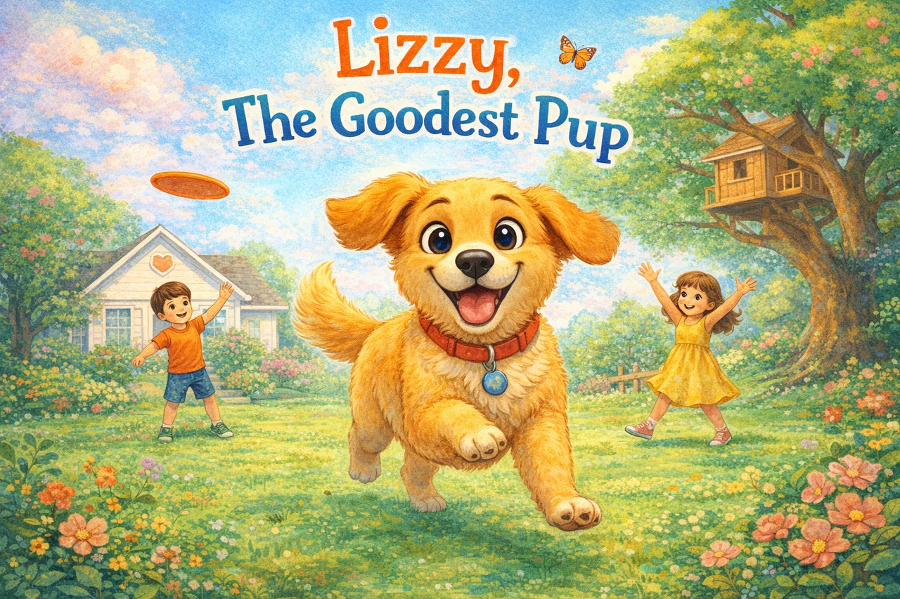 Cover of Lizzy, The Goodest Pup