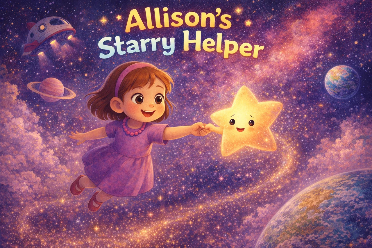 Cover of Allison's Starry Helper — a sample story